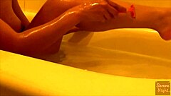 Bath Time Involves Shaving For A Fetish Ritual.