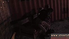 Blonde teen dominated in locker room by old man hardcore