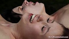 foursome with two teen sluts getting totally wild