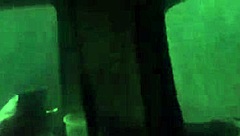 Intimate Spooning In Car At Park