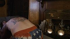 skarlett and damon get hot and heavy with fucking, licking, and monster cock action