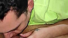 Intense Gay Blowjob On Boyfriend