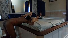 moreno sucked the wet pussy and fucked nicely in hotel