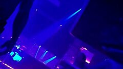 Go-Go Dancer Pulls Married Brunette Onto Dance Floor, Lifting Her Dress