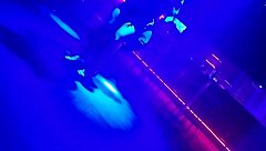 Go-Go Dancer Pulls Married Brunette Onto Dance Floor, Lifting Her Dress