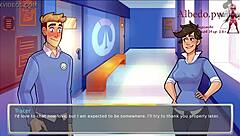 overwatch academy34 part 2 where the chubby slave gets sexy bdsm treatment from her master.