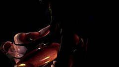 in second life, two guys engage in gay sex adventures