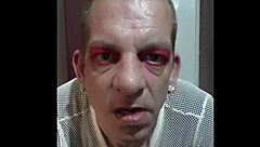 Mark Wright masturbates while fantasizing about real cock fucking his crossdressed body