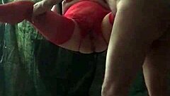 cherry shay gushes multiple orgasms in lingerie!