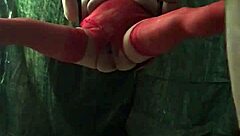 cherry shay gushes multiple orgasms in lingerie!