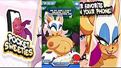 Pocket sweeties rouge in anime hentai game adventure