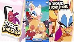 Pocket sweeties rouge in anime hentai game adventure