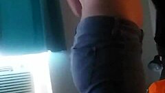 she got naked and showed her ass