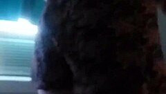 she got naked and showed her ass