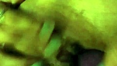 Squirting orgasm with big dildo in girlfriend's pussy