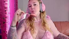 asmr lollipop sucking and licking sounds