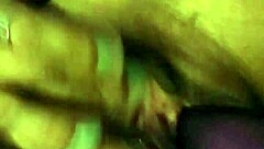 Squirting orgasm with big dildo in girlfriend's pussy