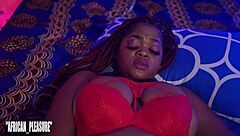 My boyfriend's away, so I'm masturbating with my toy!