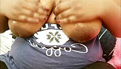 I can't stop staring at this sexy North Indian girl's stunning boobs. They're just mesmerizing!