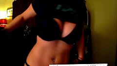 slow shake of perfect ass in erotic display