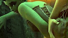 sombra bends over for intense doggystyle action