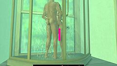 in the cartoon world, she sweetly surrenders to wet sex