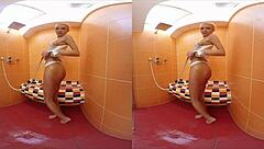 karol lilien is hot for your cock in the shower and in the room