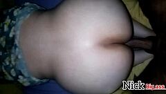 What's the showdown between that big cock and huge ass?