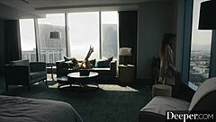 cecilia lion in stockings pushes boundaries with blowjob, doggystyle, and bondage domination