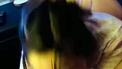 My wife sucks my big cock for facial.