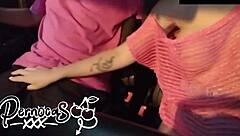 Passenger called me ma'am so I showed my new pussy