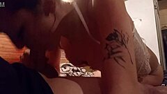 Man, this dope teen slut gave a wild deepthroat to a gangster in a gritty scene. It was pure chaos.