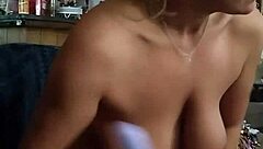 mandeezy4u2 toys herself with cum brunette amateurs wife