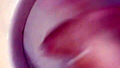 i piss in my underwear and pour blue soap on his cock