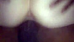 my british girlfriend creams on big black cock