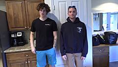 I watch hairy otter take straight jock's facial