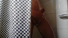 hey, watch these guys masturbate together in the bath