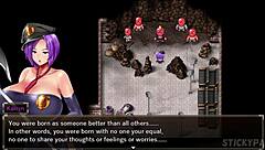 Karryns Prison - My Girlfriend And I Step Into A Night Of Pleasure By Deciding To Get A Real Hot And Busty Hottie To Cum - Hentai Sex Game - Part 8