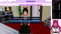 Vtuber LewdNeko plays Harem Hotel Part 19