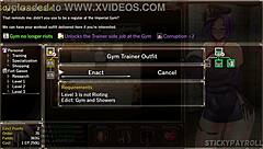 Karryns Prison - My Girlfriend And I Step Into A Night Of Pleasure By Deciding To Get A Real Hot And Busty Hottie To Cum - Hentai Sex Game - Part 8