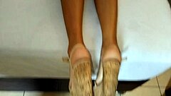 I'm crazy about my teenie step sister and her wild moves