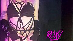 big ass egirl posing in lingerie close up