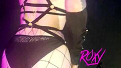 big ass egirl posing in lingerie close up