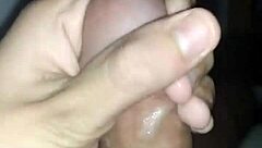 Man, that was one tremendous paja session, stroking hard and fast until the big finish.