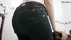 Hey, this Brazilian girl farts stinky while in pain - cum tribute time!