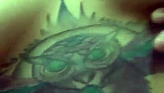 dana barzagli masturbates alone in her latina beauty.