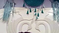 dana barzagli masturbates alone in her latina beauty.