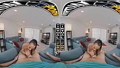 suggestive fucking chores with stepmom carmela clutch in vr