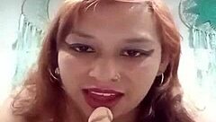 dana barzagli masturbates alone in her latina beauty.