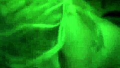 She's sucking that hairy pussy and armpit so hard